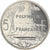 Coin, French Polynesia, 5 Francs, 2001, Paris, FDC, MS(65-70), Aluminum, KM:12