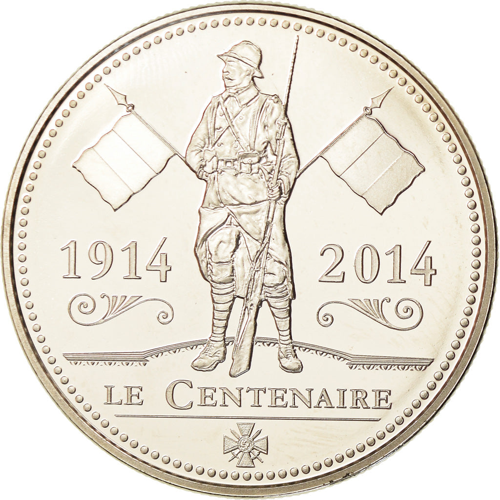 Francia, medaglia, Centenaire de la Première Guerre Mondiale, Armistice, 2014