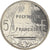 Coin, French Polynesia, 5 Francs, 2001, Paris, MS(65-70), Aluminum, KM:12