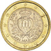 San Marino, Euro, 2002, Rome, MS(65-70), Bi-Metallic, KM:446
