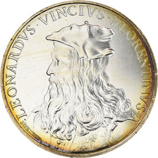 Frankreich, 10 Euro, PIECE D'HISTOIRE LEONARD DE VINCI, 2019, STGL, Silber