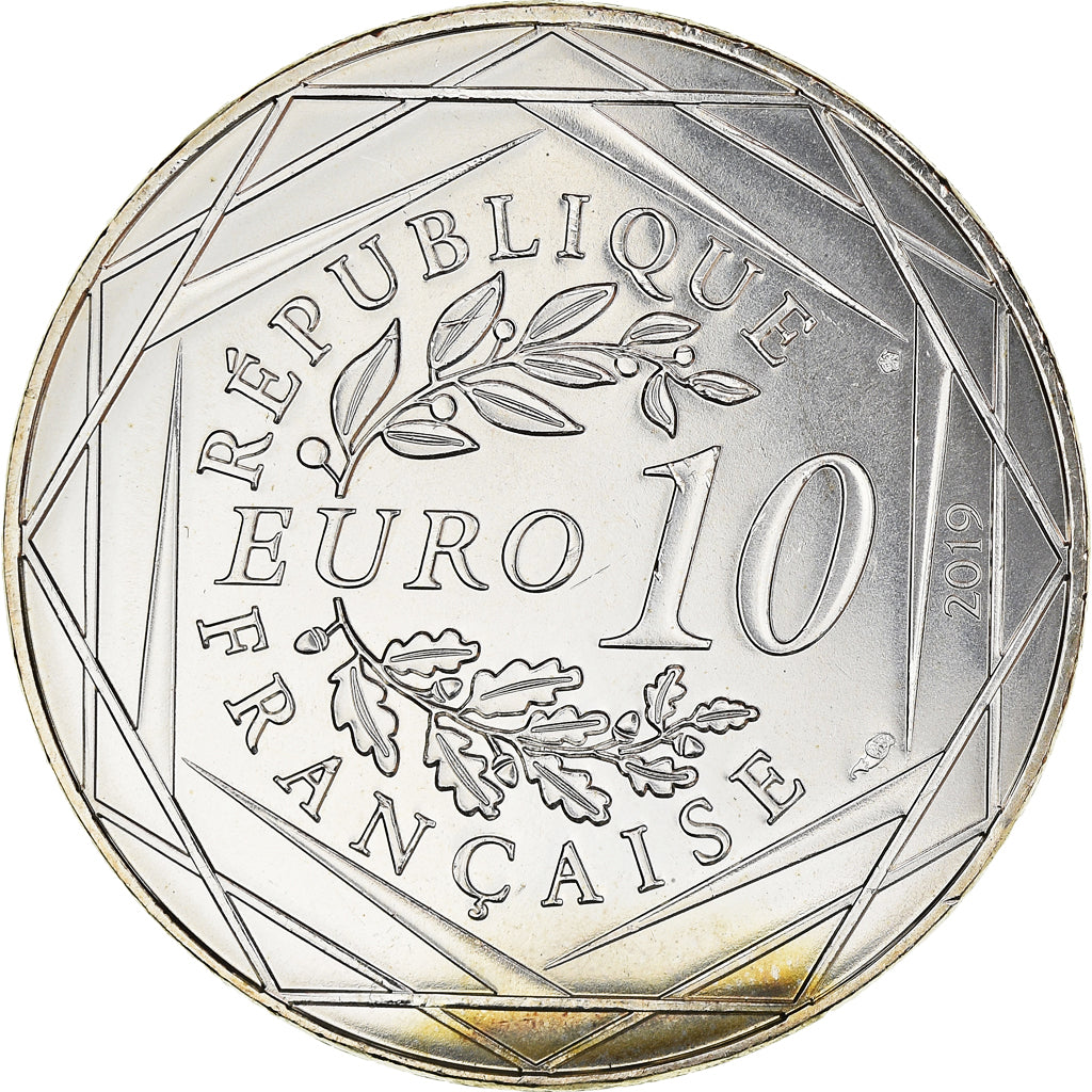 Frankreich, 10 Euro, PIECE D'HISTOIRE LEONARD DE VINCI, 2019, STGL, Silber