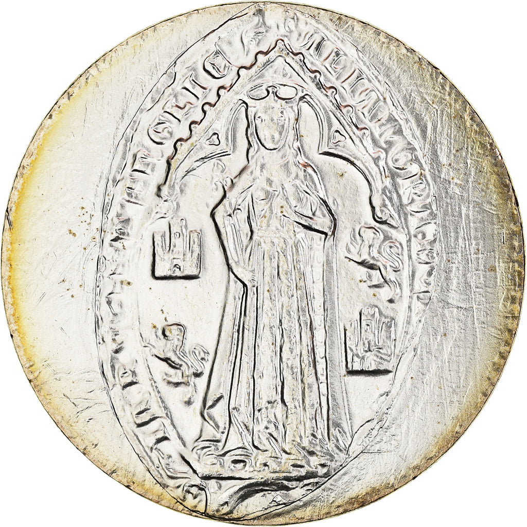 France, 10 Euro, PIECE D'HISTOIRE ALIENOR D'AQUITAINE, 2019, MS(65-70), Silver