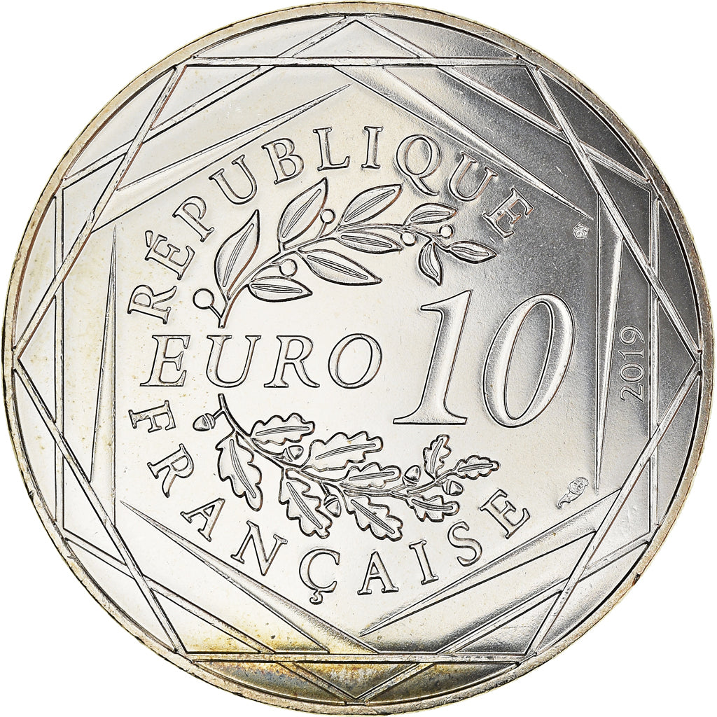 Frankreich, Franc à cheval, 10 Euro, Pièces d'Histoire, 2019, Paris, STGL