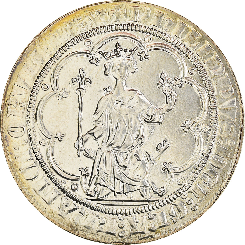 Frankreich, 10 Euro, Pièces d'Histoire, 2019, Paris, Les Templiers, STGL
