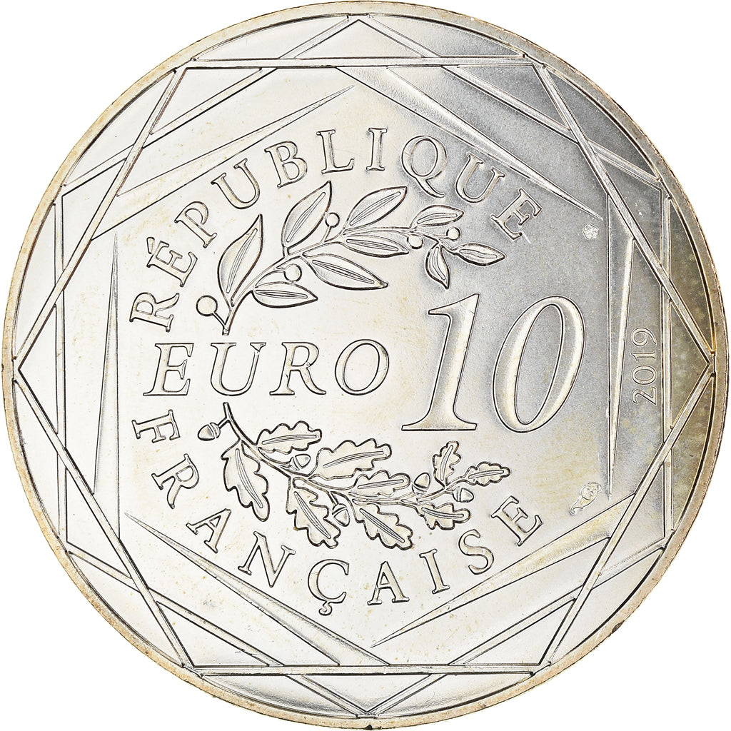 France, 10 Euro, Pièces d'Histoire, 2019, Paris, Guillaume le Conquérant, FDC