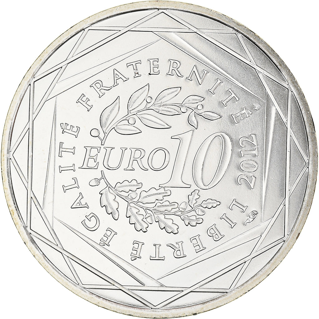 Francja, 10 Euro, Euros des régions, 2012, Paris, Guadeloupe, MS(65-70)