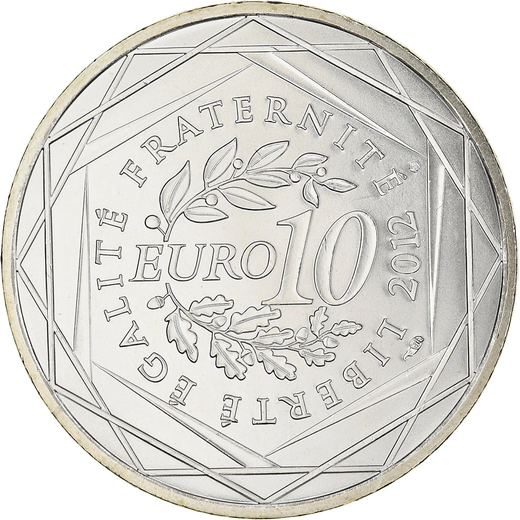 Frankreich, 10 Euro, Guyane, Euros des régions, 2012, Paris, Guyane, STGL