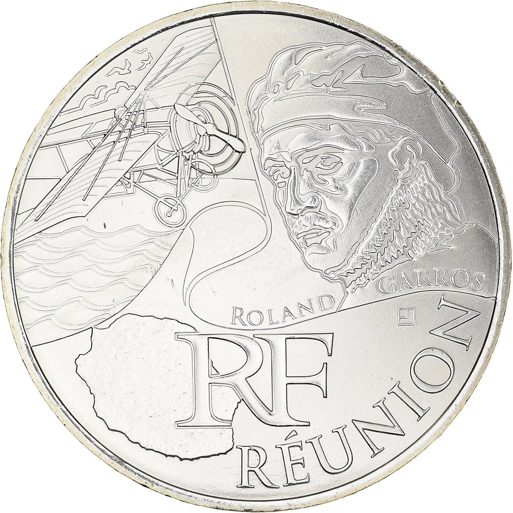 Francja, 10 Euro, Réunion, Euros des régions, 2012, Paris, Réunion