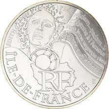 Francia, 10 Euro, Ile de France, Euros des régions, 2012, FDC, FDC, Plata