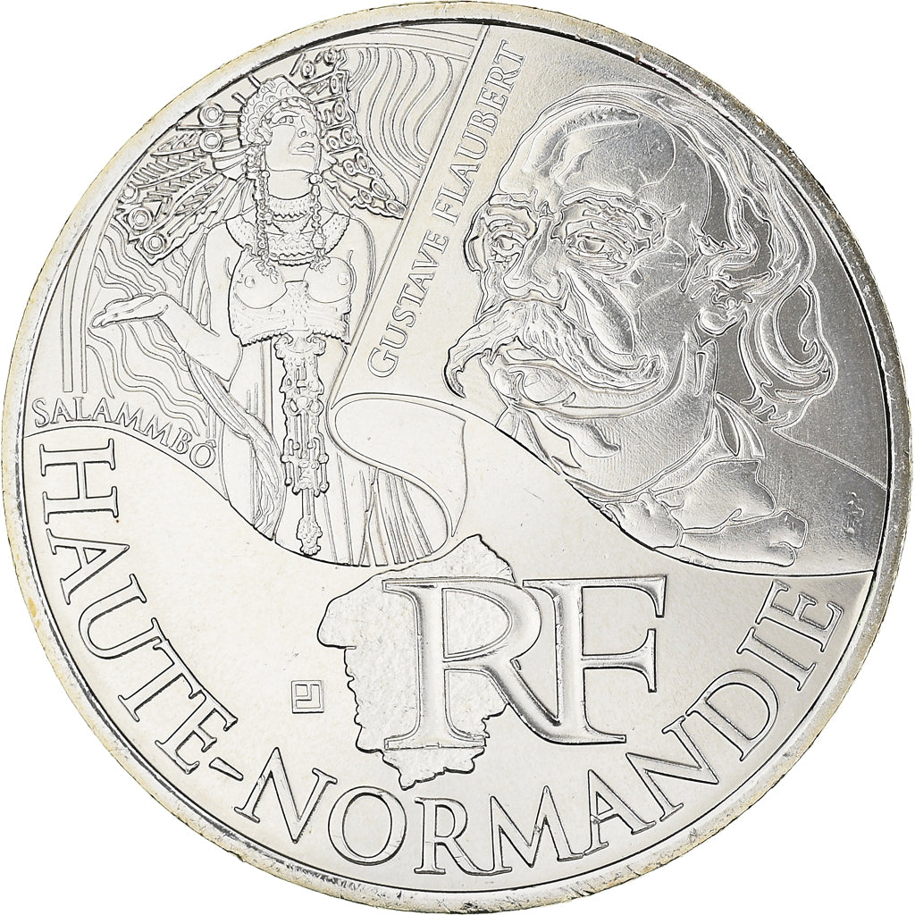 Francia, 10 Euro, Haute Normandie, Euros des régions, 2012, Paris, FDC, FDC