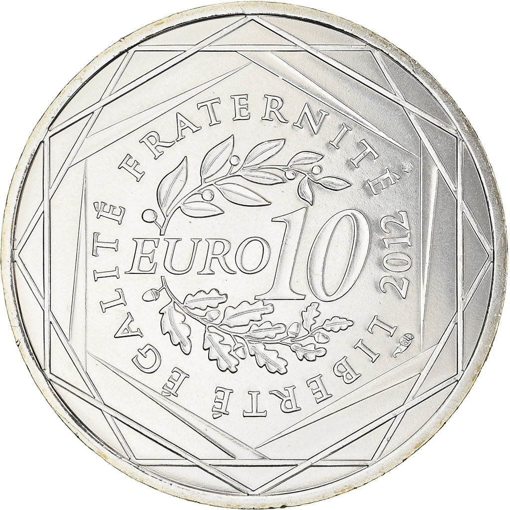 Francia, 10 Euro, Haute Normandie, Euros des régions, 2012, Paris, FDC, FDC