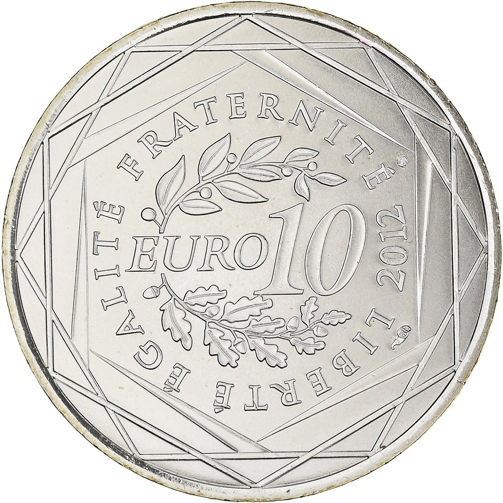 France, 10 Euro, Midi-Pyrénées, Euros des régions, 2012, FDC, FDC, Argent