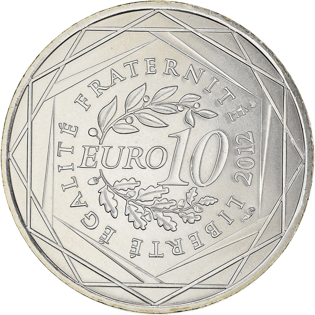 France, 10 Euro, Provence-Alpes-Cote d'Azur, Euros des régions, 2012, FDC