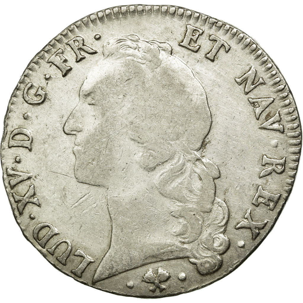Moneta, Francja, Louis XV, Écu au bandeau, Ecu, 1764, Bayonne, VF(20-25)