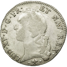 Moneta, Francja, Louis XV, Écu au bandeau, Ecu, 1764, Bayonne, VF(20-25)