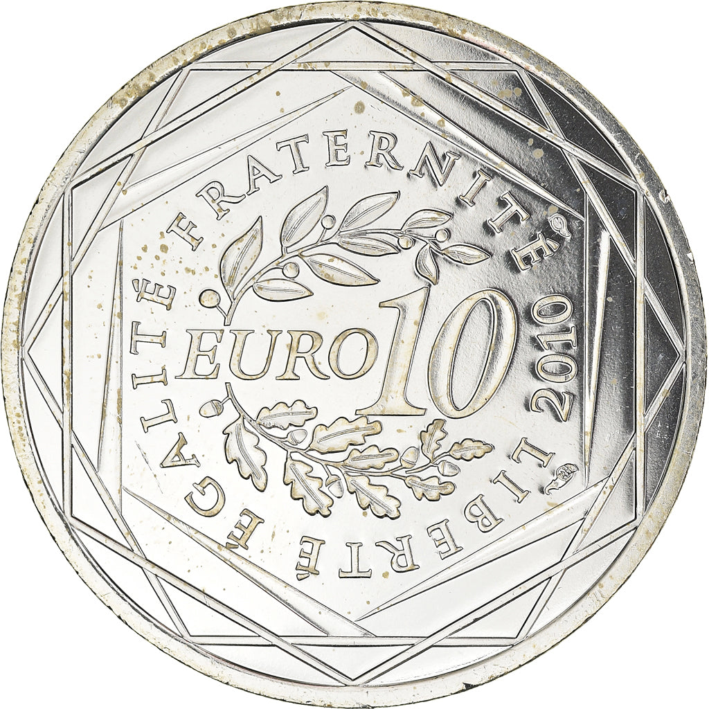 France, 10 Euro, Guyane, Euros des régions, 2010, Paris, FDC, MS(65-70)