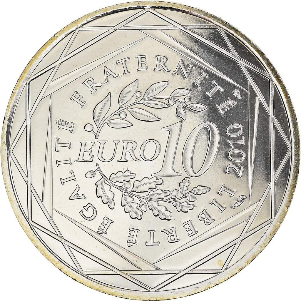 Frankrijk, 10 Euro, Champagne-Ardenne, Euros des régions, 2010, FDC, FDC