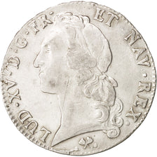 Munten, Frankrijk, Louis XV, Écu au bandeau, Ecu, 1768, Bayonne, FR+, Zilver