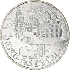 França, 10 Euro, Nord-Pas de Calais, Euros des régions, 2011, Paris, FDC