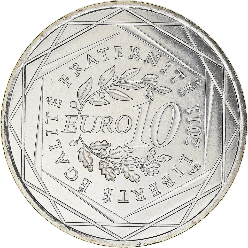 França, 10 Euro, Nord-Pas de Calais, Euros des régions, 2011, Paris, FDC