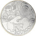 France, 10 Euro, Bourgogne, Euros des régions, 2011, FDC, MS(65-70), Silver
