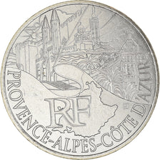 France, 10 Euro, Euros des régions, 2011, Paris, MS(64), Silver, KM:1749