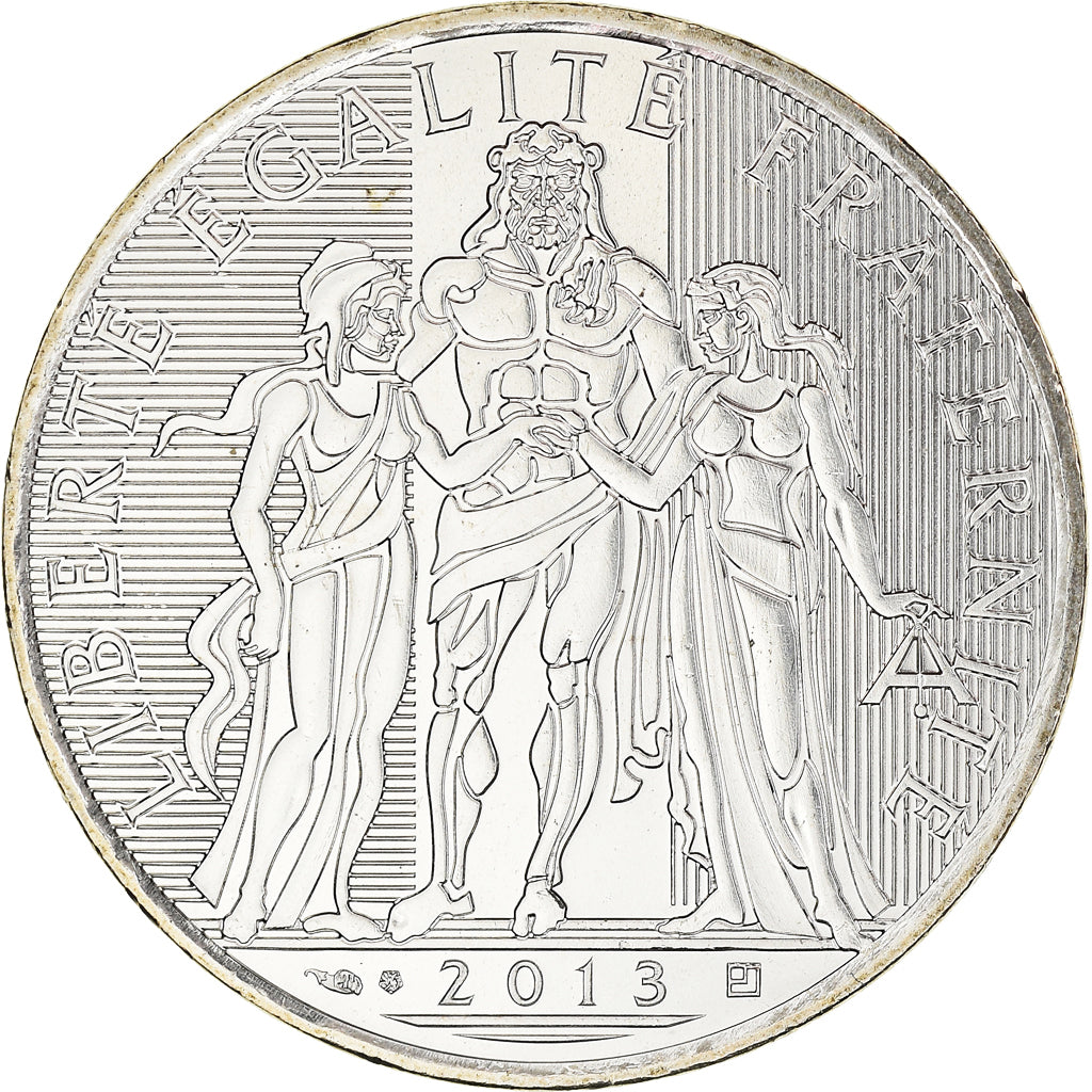 France, 10 Euro, Hercule, 2013, Paris, FDC, FDC, Argent, Gadoury:EU590, KM:2073