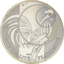 Francia, 10 Euro, Coq, 2016, SPL, Argento, Gadoury:EU797