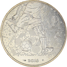 France, 10 Euro, UEFA Euro 2016, 2016, Paris, BU, SUP+, Argent, Gadoury:EU814
