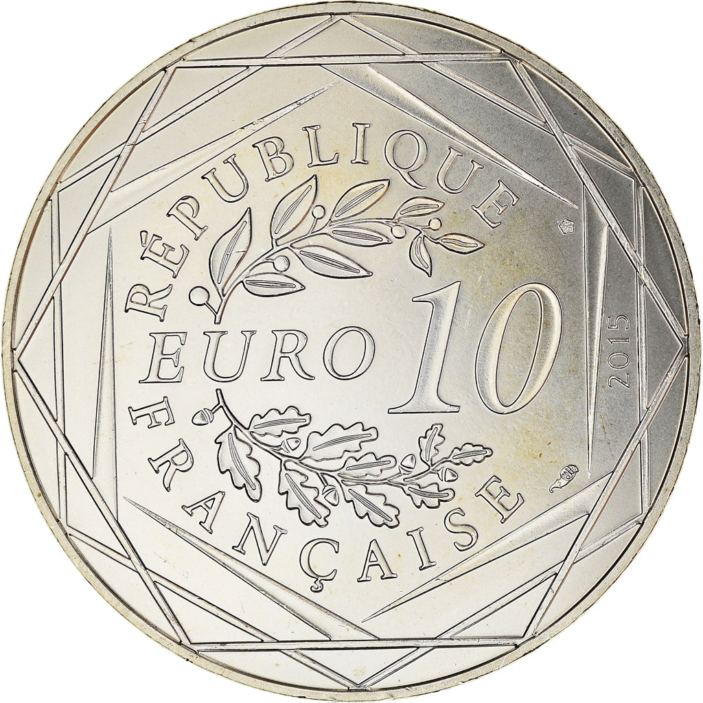 France, 10 Euro, Astérix - Liberté - Chez les Bretons, 2015, Paris, FDC
