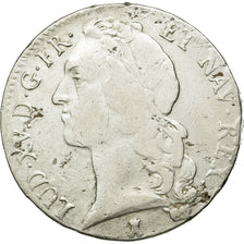 Munten, Frankrijk, Louis XV, Écu au bandeau, Ecu, 1746, Nantes, FR, Zilver