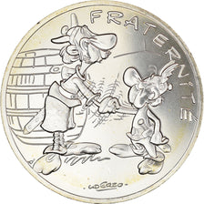 Francia, 10 Euro, Fraternité, Astérix chez les Bretons, 2015, Paris, FDC