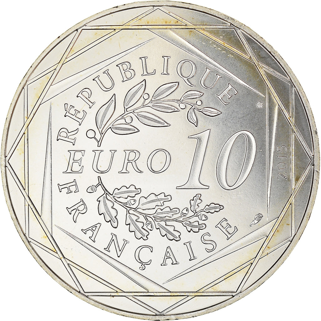 France, Monnaie de Paris, 10 Euro, Astérix Égalité (Le devin - Panoramix)