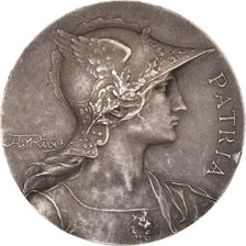 France, Medal, Société d'Agriculture de Compiègne, Pro Patria, Rivet