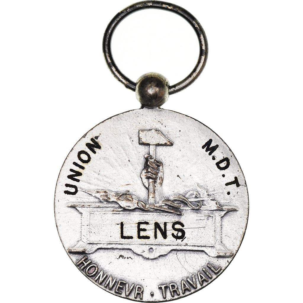 France, Honneur et Travail, M.D.T, Union des Mines, Médaille, Très bon état