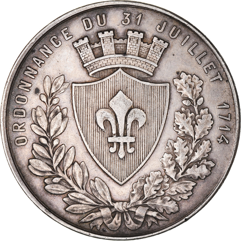 Francia, Token, Chambre de Commerce de Lille, Borrel.A, BB+, Argento