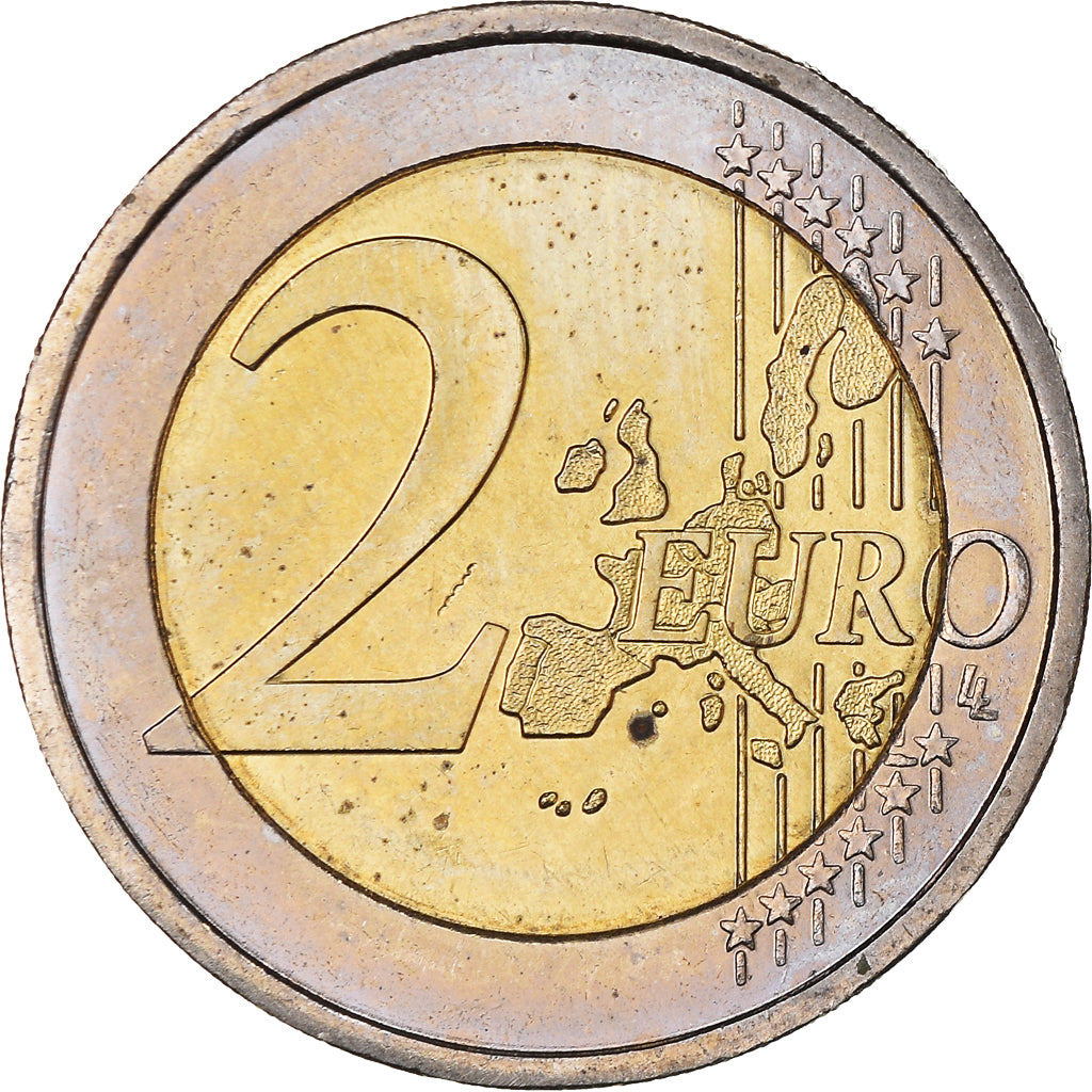 Monaco, 2 Euro, 2002, Paris, VZ, Bi-Metallic, Gadoury:MC179, KM:174