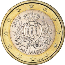 San Marino, Euro, 2009, Rome, MS(64), Bimetálico, KM:485