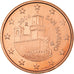 San Marino, 5 Euro Cent, 2006, Rome, SC+, Cobre chapado en acero, KM:442