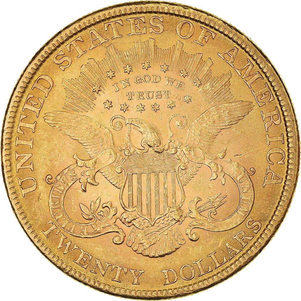 Münze, Vereinigte Staaten, $20, Double Eagle, 1896, Philadelphia, SS+, Gold