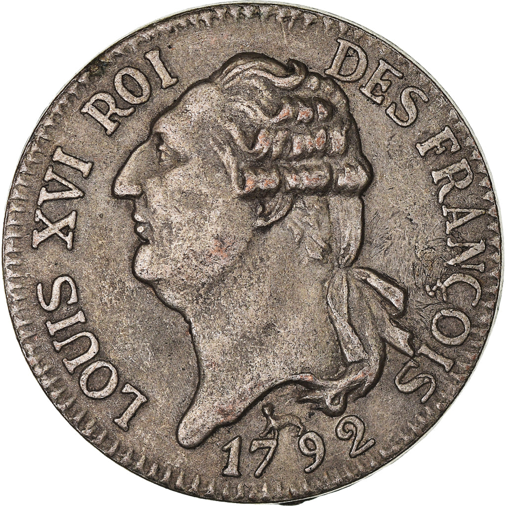 Frankreich, Token, Collection BP, Ecu de 6 Livres Louis XVI, History, VZ, Kupfer