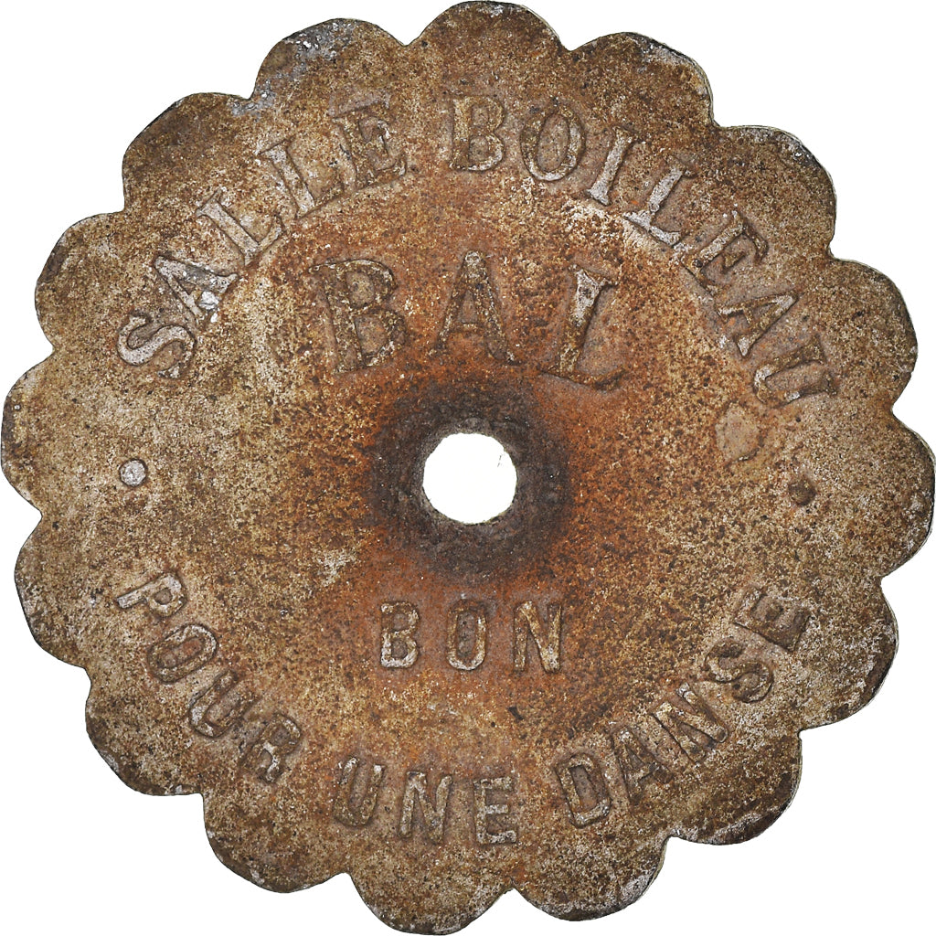 Frankreich, Token, Bal, Bon pour une danse, Salle Boileau, S+, Aluminium