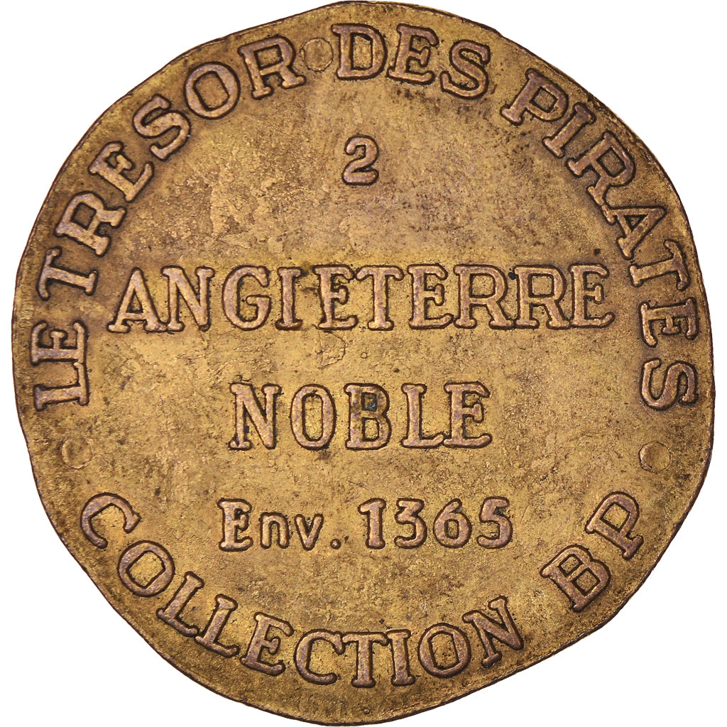 France, Token, Collection BP, Noble d'Or, History, AU(55-58), Copper