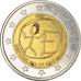 San Marino, 2 Euro, 2 E, Essai-Trial, 2009, unofficial private coin, AU(55-58)