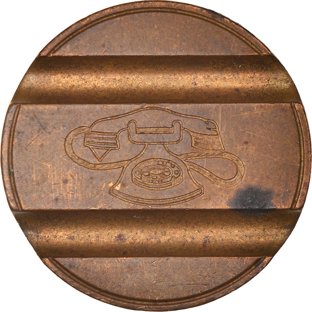 Italie, Jeton, Gettone Telefonico, SUP, Cuivre