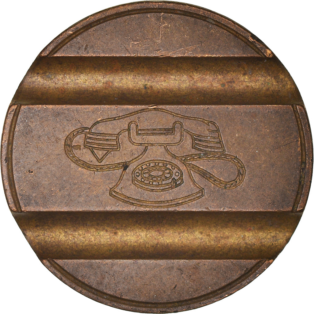 Italie, Jeton, Gettone Telefonico, SUP, Cuivre