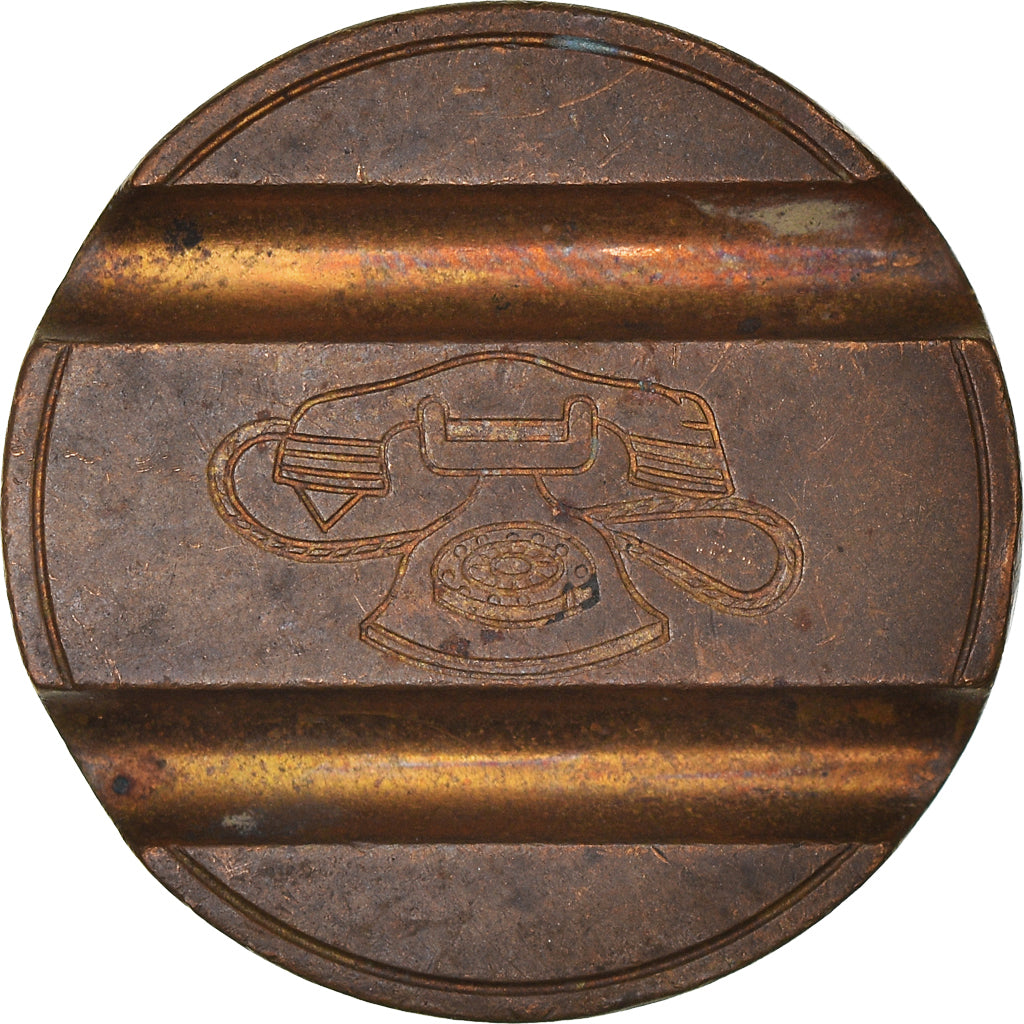 Italy, Token, Gettone Telefonico, AU(55-58), Copper