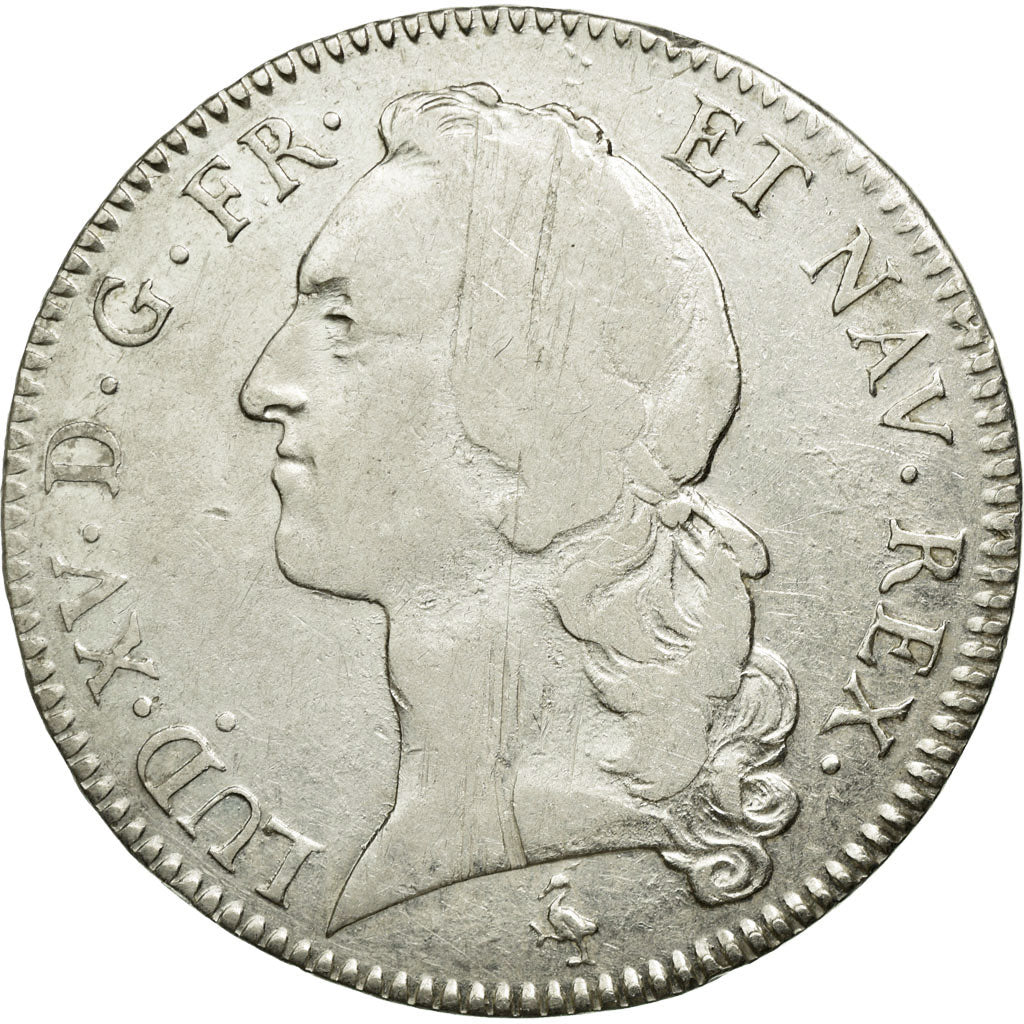 Moneda, Francia, Louis XV, Écu au bandeau, Ecu, 1768, Paris, BC+, Plata