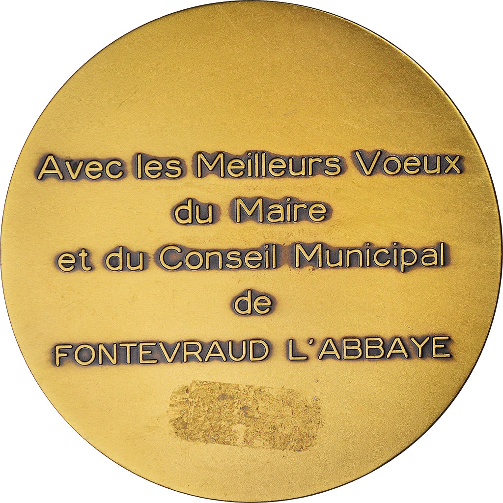 France, Medal, Abbaye Royale de Fontevraud., Pichard, MS(60-62), Bronze